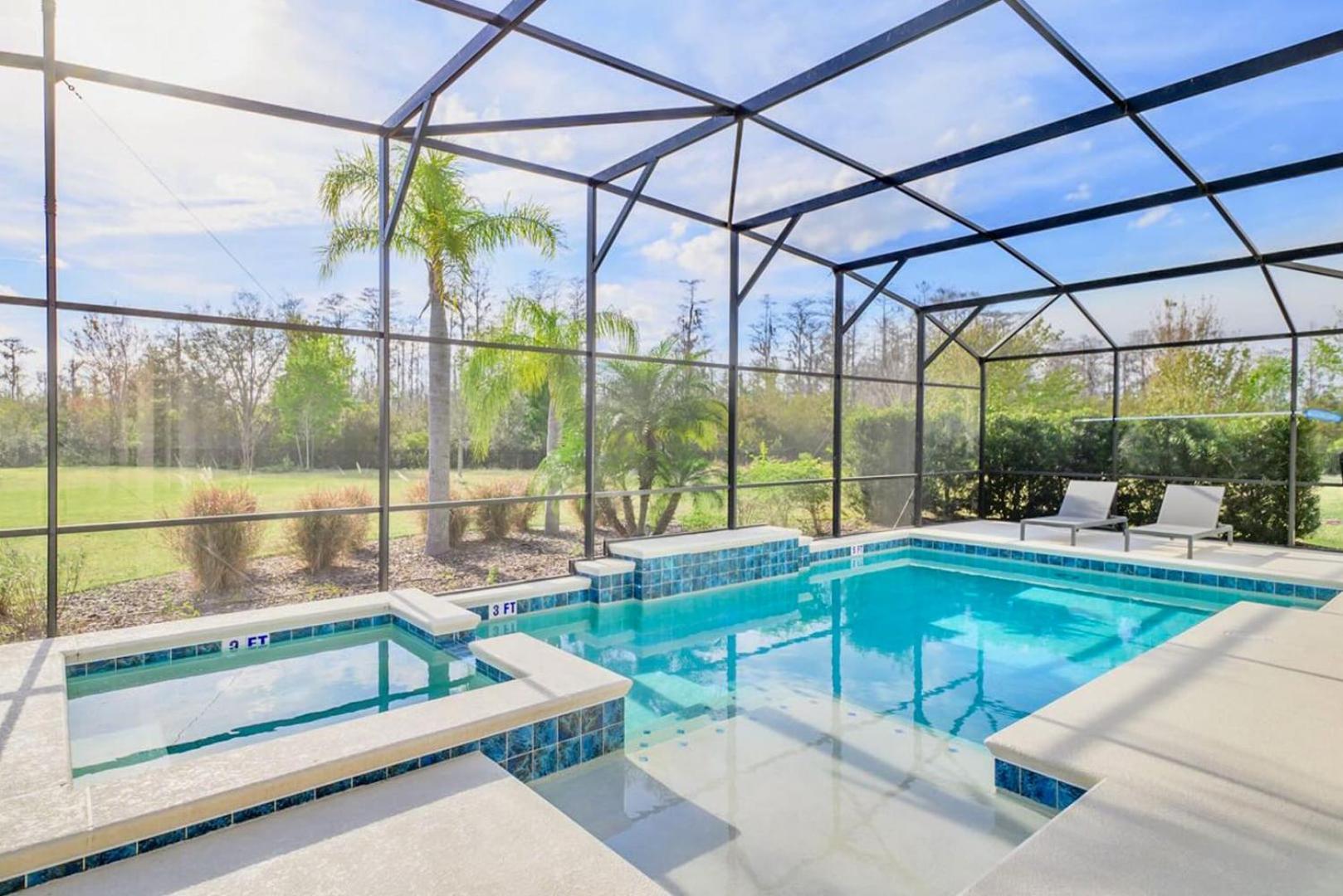 15Br Mansion Home With Pool & Hot Tub-Near Disney Kissimmee Exterior foto